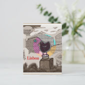 Lisboa Postkarte (Stehend Vorderseite)