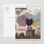 Lisboa Postkarte (Vorne/Hinten)