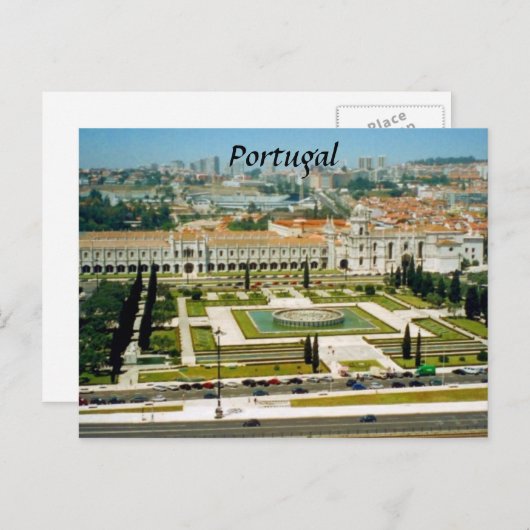 Lisboa Postkarte (Vorne/Hinten)