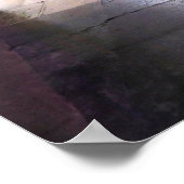 Lisbon Azulejos Tiles  Architecture Photo Poster (Ecke)