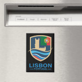 Lisbon Portugal Europe Magnet (In Situ (Geschirrspüler))