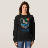 Lisbon Portugal Europe Sweatshirt (Vorne ganz)