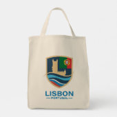 Lisbon Portugal Europe Tragetasche (Rückseite)