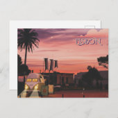 Lisbon Postcard Postkarte (Vorne/Hinten)