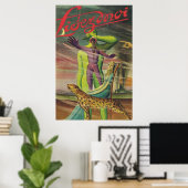 Lisez Moi cover;Jungle-Abenteuer Poster (Heimbüro)