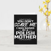 Lish Mother Raised Gift  Karte (Gelbe Blume)