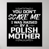 Lish Mother Raised Gift  Poster (Vorne)