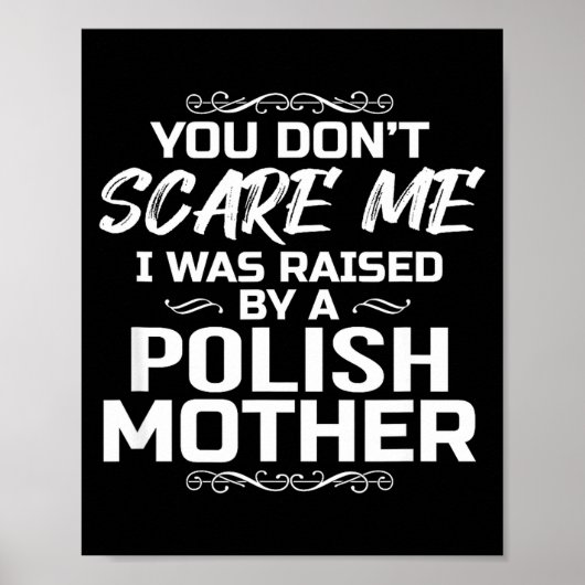 Lish Mother Raised Gift Poster (Vorne)