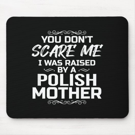 Lish Mutter Geschenk aufgezogen Mousepad (Vorne)