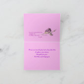 Lisianthus 6457 Beileidskarte fertigen besonders Karte (Innenseite)