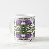 Lisianthus Blumen-Tasse Kaffeetasse (Vorderseite Links)