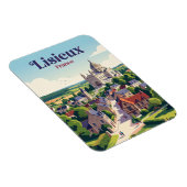 Lisieux, Normandie, Frankreich Magnet (Rechte Seite)