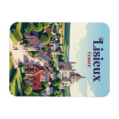 Lisieux, Normandie, Frankreich Magnet (Horizontal)