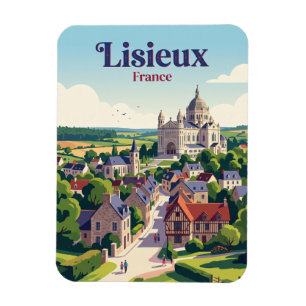 Lisieux, Normandie, Frankreich Magnet