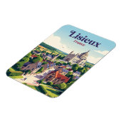 Lisieux, Normandie, Frankreich Magnet (Linke Seite)