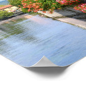 L'Isle sur la Sorgue in Frankreich Poster (Ecke)