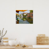 L'Isle sur la Sorgue in Frankreich Poster (Küche)