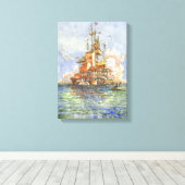 L'Isola Galleggiante Leinwanddruck (Insitu (Holzboden))