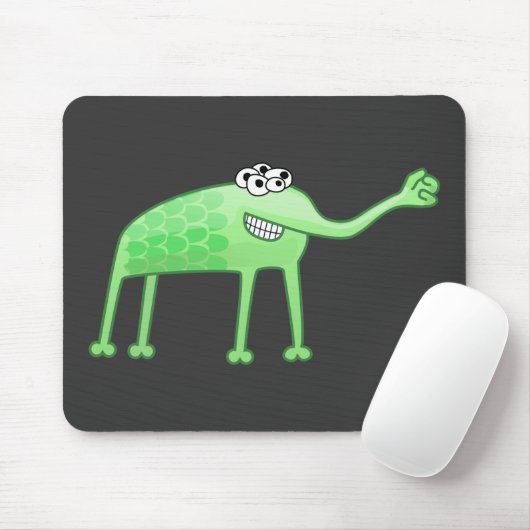 Lisp-alien Mousepad (Mit Mouse)
