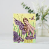 Lissa - Blume Fee Postcard Postkarte (Stehend Vorderseite)