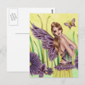 Lissa - Blume Fee Postcard Postkarte (Vorne/Hinten)