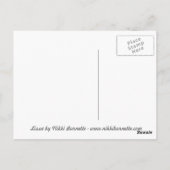 Lissa - Blume Fee Postcard Postkarte (Rückseite)