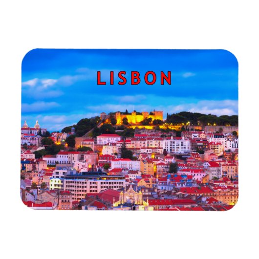 Lissabon 2001B Magnet (Horizontal)
