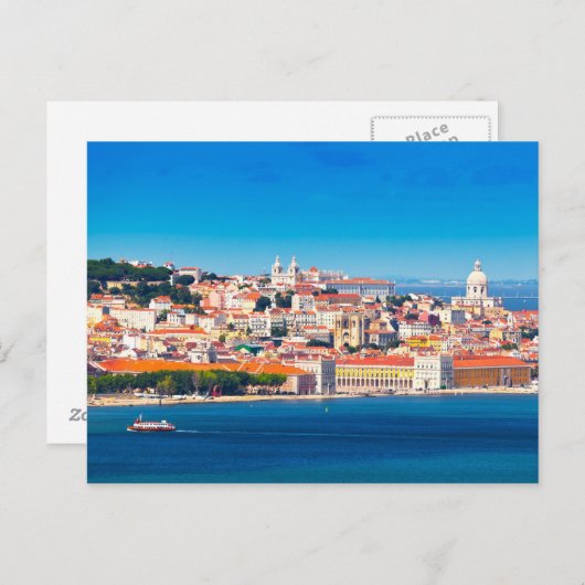 Lissabon 2002A Postkarte (Vorne/Hinten)