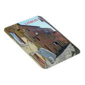 Lissabon Alfama Street Kühlschrankmagnet Magnet (Rechte Seite)