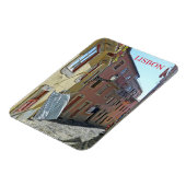 Lissabon Alfama Street Kühlschrankmagnet Magnet (Linke Seite)
