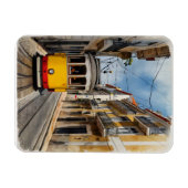 Lissabon Aquarellkunst Magnet (Horizontal)