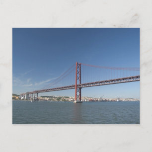 Lissabon (auch Lissabon genannt). Ponte Postkarte