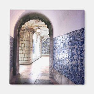 Lissabon Azulejos & Arches Portugal Foto Magnet