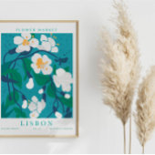 Lissabon Blumenmarkt Botanisch Poster