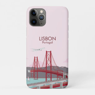 Lissabon-Brücke über den Tejo im Vintage-Stil Case-Mate iPhone Hülle