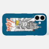 Lissabon Case-Mate iPhone Hülle (Rückseite (Horizontal))