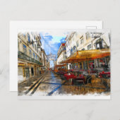 Lissabon - Das wahre Portugal Postkarte (Vorne/Hinten)
