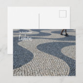 Lissabon - Das wahre Portugal Postkarte (Vorne/Hinten)