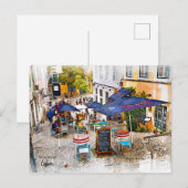 Lissabon - Das wahre Portugal Postkarte (Vorne/Hinten)