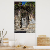 Lissabon Detail Altstadt Portugal Poster (Küche)