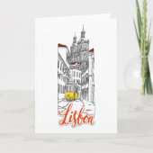 Lissabon Einladung (Vorderseite)