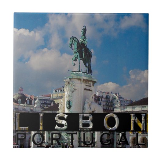 Lissabon Fliese (Vorderseite)