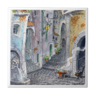 Lissabon-Fliese Alfama2 Fliese