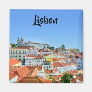 Lissabon-Gebäudemagnet Magnet
