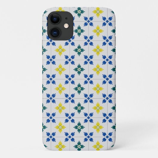 Lissabon hübsche Fliesen oder Azulejo-Muster Case-Mate iPhone Hülle (Rückseite)
