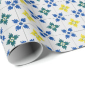 Lissabon hübsche Fliesen oder Azulejo-Muster Geschenkpapier (Rolleneckpunkt)