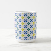 Lissabon hübsche Fliesen oder Azulejo-Muster Kaffeetasse (Mittel)