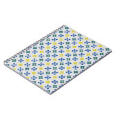 Lissabon hübsche Fliesen oder Azulejo-Muster Notizblock (Linke Seite)