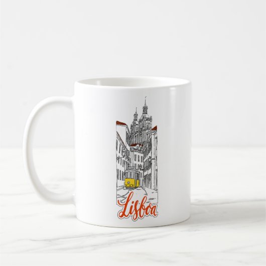 Lissabon Kaffeetasse (Links)