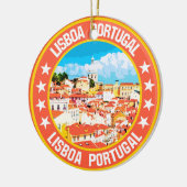 Lissabon Keramik Ornament (Links)